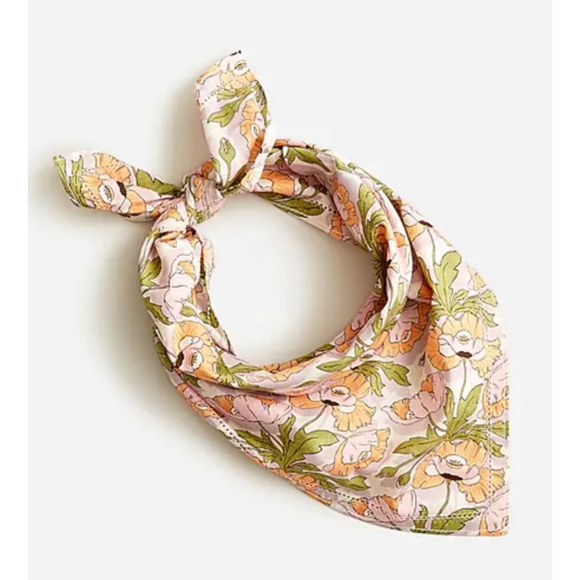 11. J.Crew Square scarf in Liberty® print - Picture 5 of 6